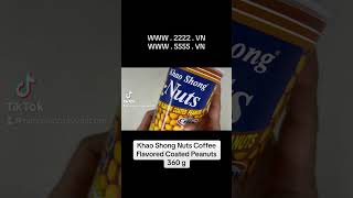 Khao Shong Nuts Coffee Flavored Coated Peanuts 360 g Khao Shong [upl. by Brook]