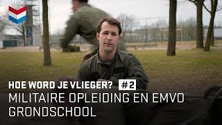 Hoe word je vlieger  EP 25 Militaire opleiding en EMVO grondschool [upl. by Arot]