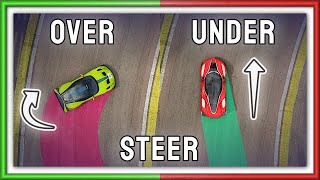 Oversteer and understeer in under 1 minute [upl. by Eiclehc]