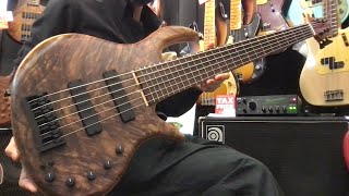 Sound Sample Elrick  Gold Series Evolution 6 34”ScaleCrotched Walnut Top [upl. by Nottage]