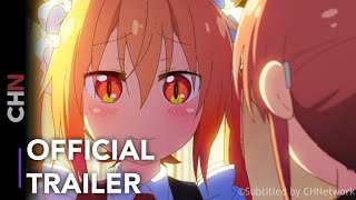 Miss Kobayashis Dragon Maid Season 2  Official Trailer 2  English Sub [upl. by Chitkara946]