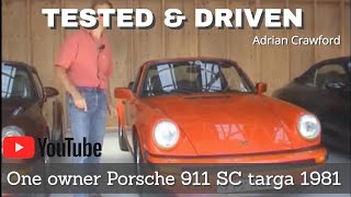 TESTED amp DRIVEN A one owner 1981 Porsche 911 30 SC Targa [upl. by Seiden904]