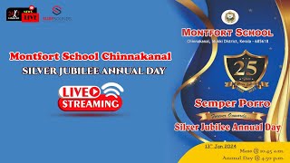 🔴 LIVE Monfort School Chinnakanal89th Annual Day Celebrations SEMPER PORROOn13012024 430pm [upl. by Gomer]