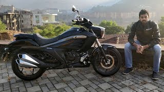 Suzuki Intruder 150 Review  Most Detailed  Faisal Khan [upl. by Hseham]