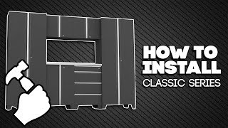 How To Install Classic Series Cabinets [upl. by Eillas]