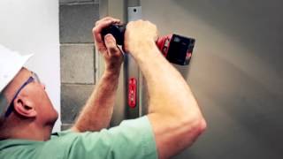 How to Install a Commercial Steel Door  Steel Door Institute [upl. by Buzzell]