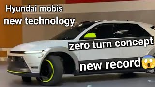 Hyundai mobis new record with zero turn radius [upl. by Nakah]