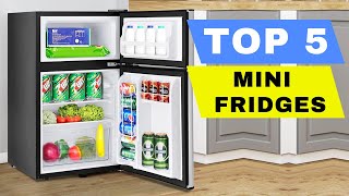 Top 5 Best Mini Fridge 2024 Review  Best Mini Refrigerator With Freezer On Amazon  Buying Guide [upl. by Kcir]