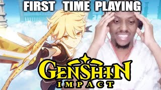 Playing GENSHIN IMPACT For The FIRST TIME IN 2024 [upl. by Wilie]