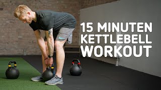 15 Minuten Kettlebell Workout  Mit Warm Up  SPORTTHIEME [upl. by Westley262]