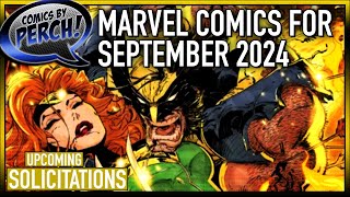 Marvel solicitations for September 2024 [upl. by Nedgo788]