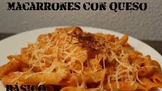 Cómo hacer Macarrones con queso  Fácil [upl. by Einnor]