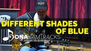 Bona Jam Tracks  quotDifferent Shades of Bluequot Official Joe Bonamassa Guitar Backing Track in A Minor [upl. by Sadye974]