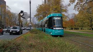 🇩🇪 Frankfurt Trams  VGF Alstom Citadis X05 Type T30 Tram 2022 [upl. by Melar]