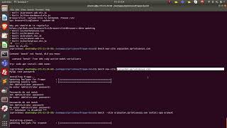 How to install erpnext frappe version12 on ubuntu server [upl. by Weil423]