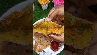 Veg Aloo Paratha Recipe Homemade Aloo Paratha Recipeshortsytshortsparatha alooparathavegfood [upl. by Anaejer]