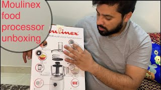 Moulinex  food processor  unboxing  how to use  Multi functional  Best  Chopper  Meat  Veg [upl. by Brewster]