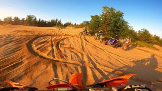 Ride Pit dla Dump  KTM 300 XCW 😈 dirtbike 2strokelife motocross ktm300 [upl. by Nappy459]