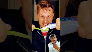 Tomato toothpaste experiment shorts viral funny 😀🔥🔥 [upl. by Alleoj798]