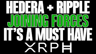 🔥HEDERA amp RIPPLE JOINING FORCES GET READY🔥WHY HBAR IS A MUST HAVE CRYPTO [upl. by Anitsrik]