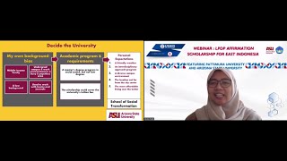 Webinar Arizona State University  How to Decide The University  Part 3 [upl. by Refinneg]