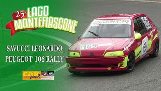 Lago Montefiascone 2022  Savucci Leonardo  Peugeot 106 Rallye [upl. by Onihc]