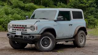 2024 Ford Bronco Heritage Limited  Off Roading the Retro Way [upl. by Yenettirb]