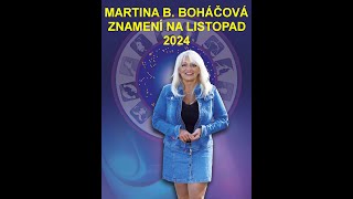 ZNAMENÍ NA LISTOPAD 2024 MBBOHÁČOVÁ [upl. by Arly]