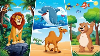 Where Do Animals Live  Fun Animal Habitats Song for Kids Where Do They Live [upl. by Ybbed]