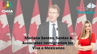 Mariana Santos Santos amp Associates Immigration Inc con el tema Visa a Mexicanos [upl. by Plante]