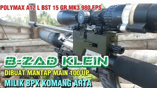 BZAD KLEINPOLYMAX A12 L BST 15 GR MK3980 FPSNGERIIIMAIN 100 UP MILIK BPK KOMANG ARTA [upl. by Klug]