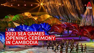 2023 SEA Games opening ceremony in Cambodia [upl. by Adna]