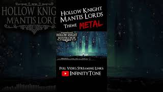 Hollow Knight  Mantis Lords  Metal Cover shorts [upl. by Yatnwahs147]