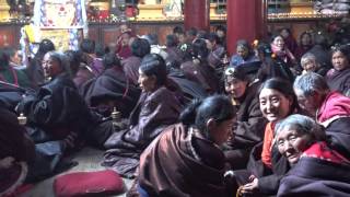 Nomads Praying at Dzogchen Monastery in Kham Eastern Tibet [upl. by Anigroeg458]