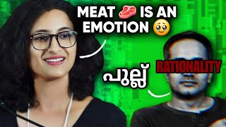 Veganism യുക്തിരഹിതമോ  Response1 to Jahnavi Sanal [upl. by Netsreik]