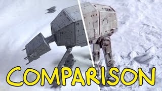 Star Wars Battle of Hoth  Homemade Side by Side Comparison [upl. by Catrina]