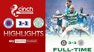 Rangers vs Celtic 33 Goals amp Highlights Scottish Premiership 2024  Rabbi Matondo Goal 903 [upl. by Anayt]