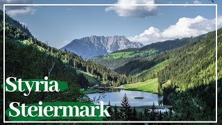 Lakes and mountains of Styria Steiermark [upl. by Courtney]