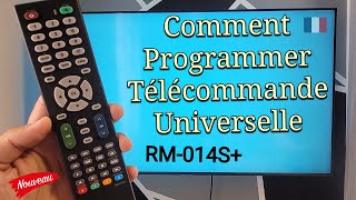 Comment programmer la télécommande universelle pour tv LCDLED RM014S manuel [upl. by Geldens135]