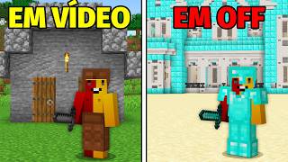 TIPOS DE YOUTUBERS REPRESENTADOS PELO MINECRAFT [upl. by Crooks]