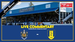 Brighouse Town Vs Stocksbridge Park Steels  Northern Premier League Commentary [upl. by Bonacci359]