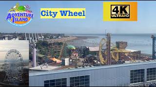 City Wheel ON RIDE POV in 4K  Adventure Island UK Southend [upl. by Lalita]