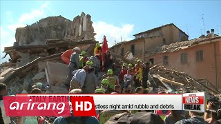 Death toll in Italy earthquake rises to at least 159 [upl. by Armington859]