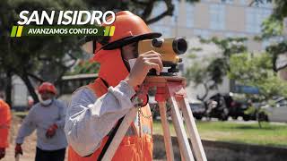 Conoce las obras que viene realizando la municipalidad de San Isidro en favor de todo el distrito [upl. by Ecyarg]