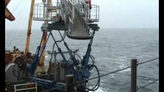 Ampelmann platform removal offshore access [upl. by Nyloc]