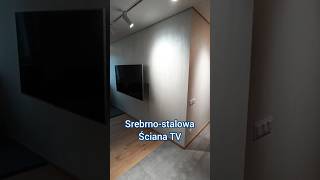 Dekoracyjna srebrzysta ściana TV dekoracje dlaciebie adammalarzbizantyjski [upl. by Cooke350]