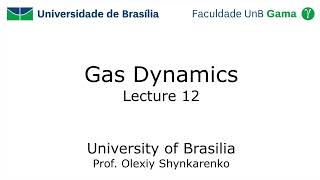 Gas Dynamics Lecture 12 Subsonic Compressible Flow over Airfoils Linear Theory [upl. by Elam444]