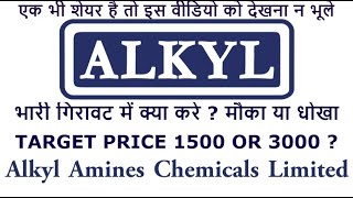 alkyl amines share latest news  why alkyl amines share falling  alkyl amines stock analysis [upl. by Sharp]