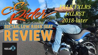 CC Rider Seat for Harley Davidson Softail  Affordable [upl. by Wurster466]