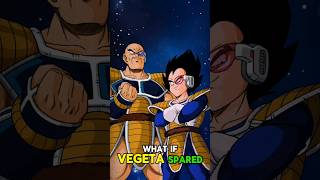 What if Vegeta SPARED Nappa [upl. by Jilleen]